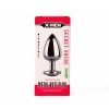 Korek analny Secret Shine Red Heart 7,1cm X-MEN